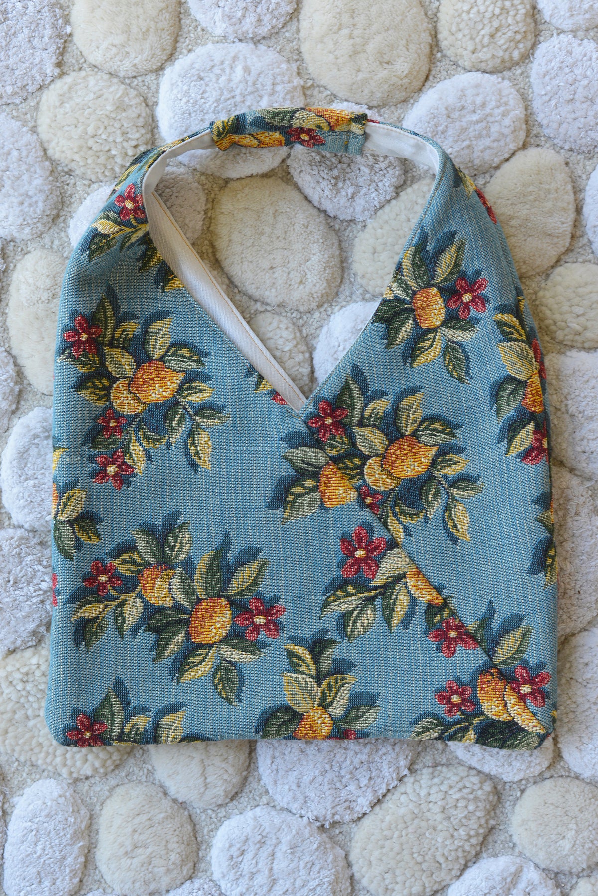Denim Lemon - Azuma bag S
