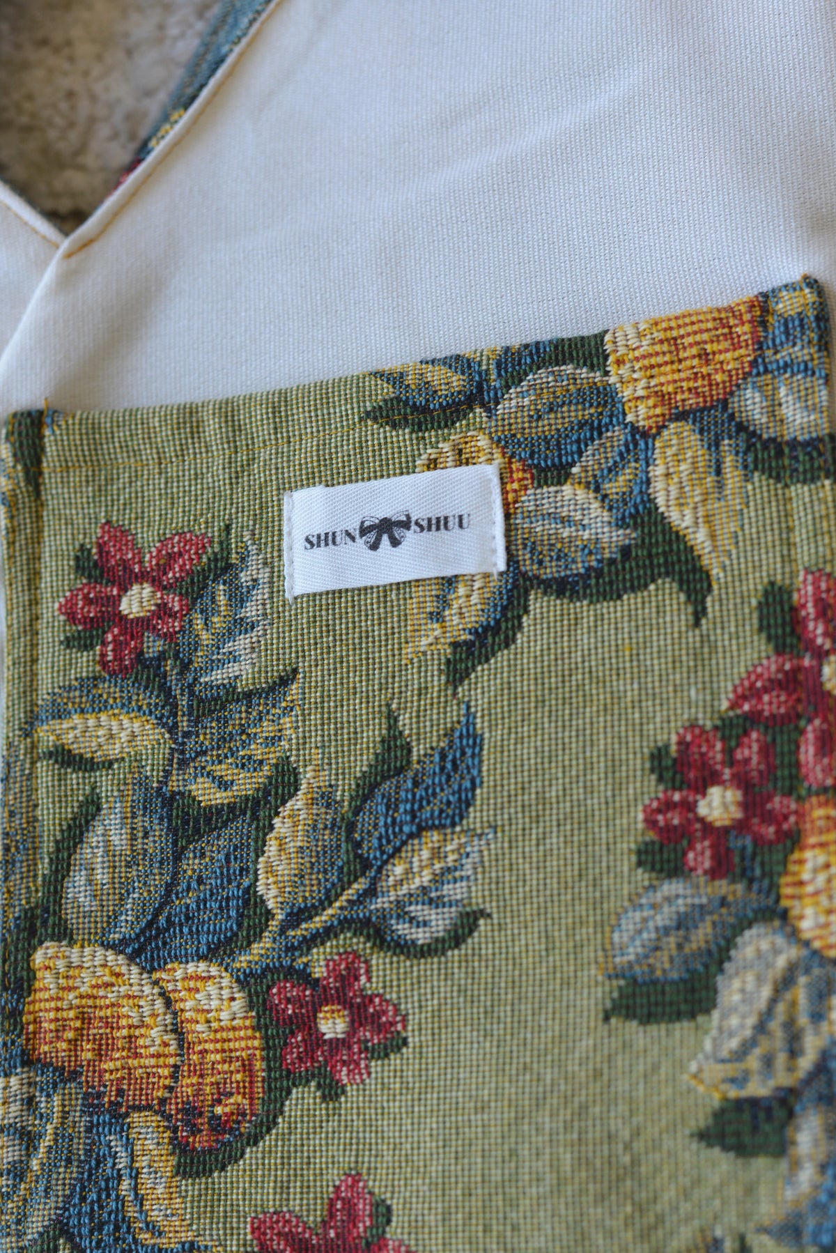 Denim Lemon - Azuma bag S