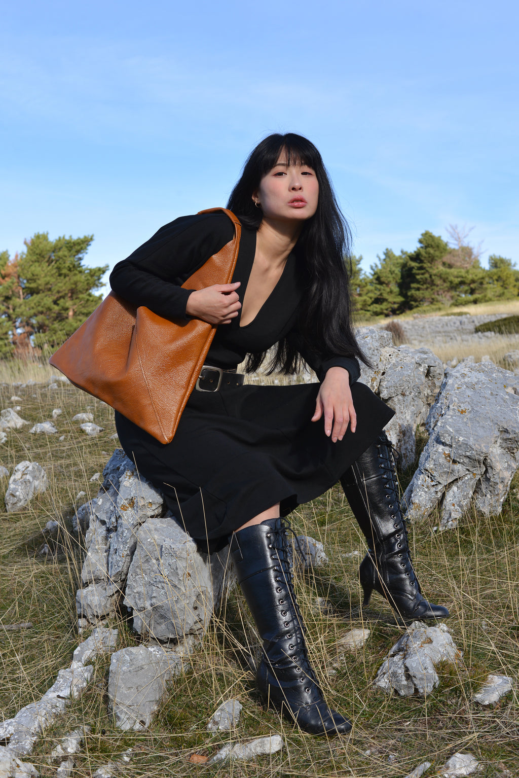 Dulce de leche - Azuma leather M