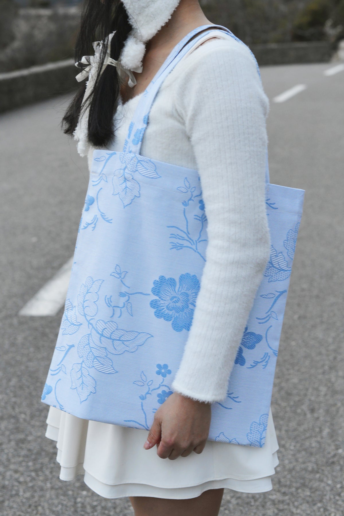 Chinese Porcelain light blue - Totebag classic
