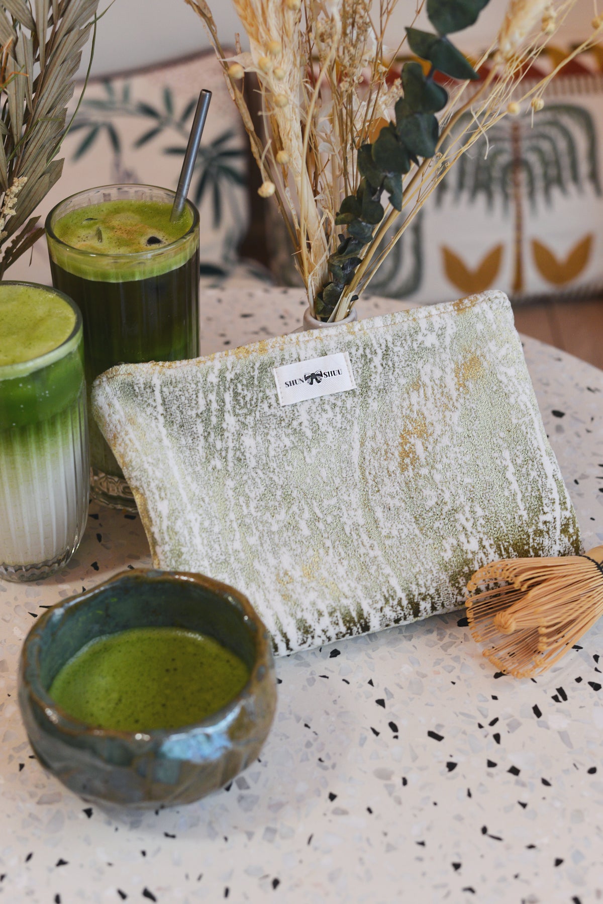 Matcha latte - Pochette premium S