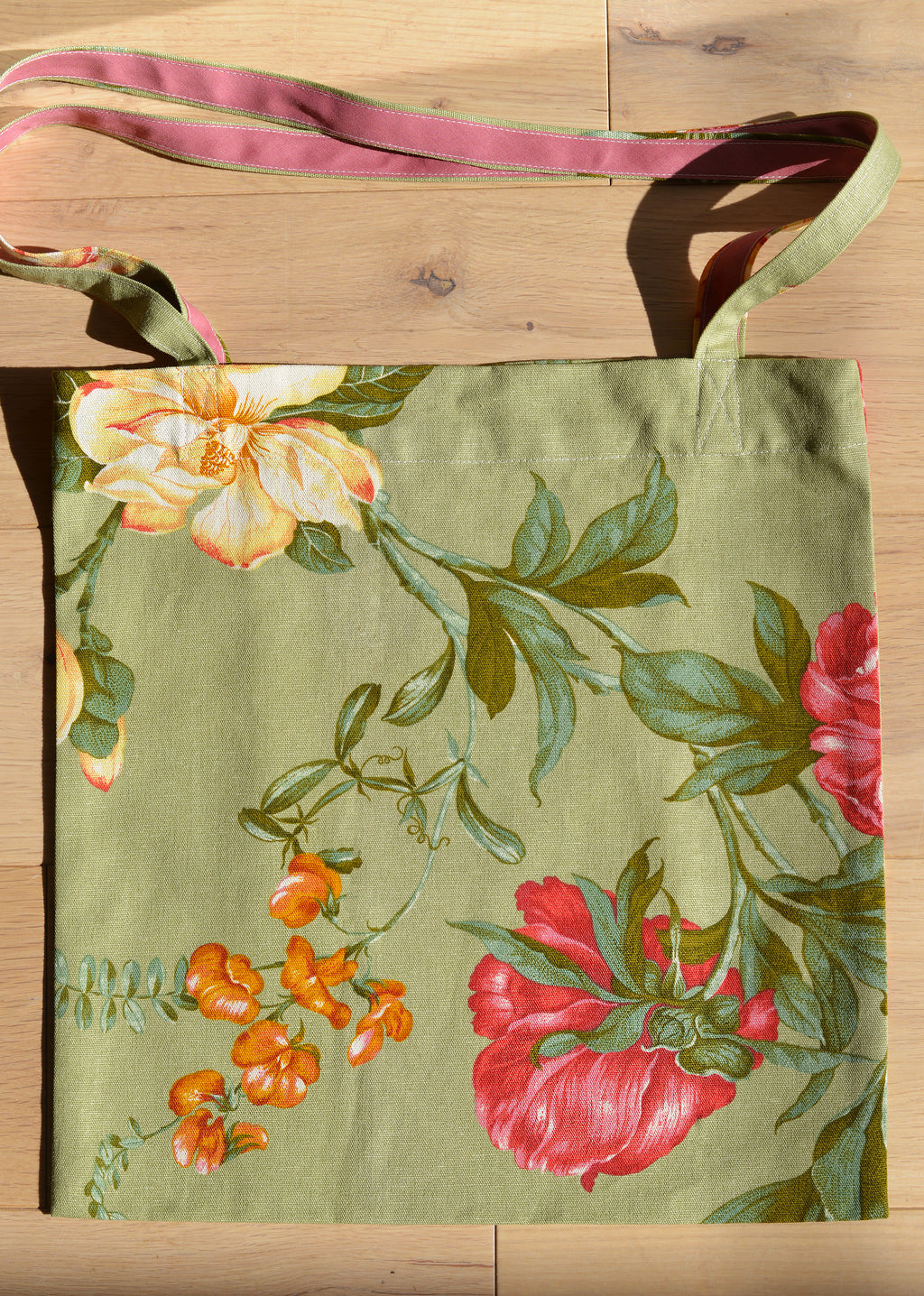 Peony green - Totebag premium