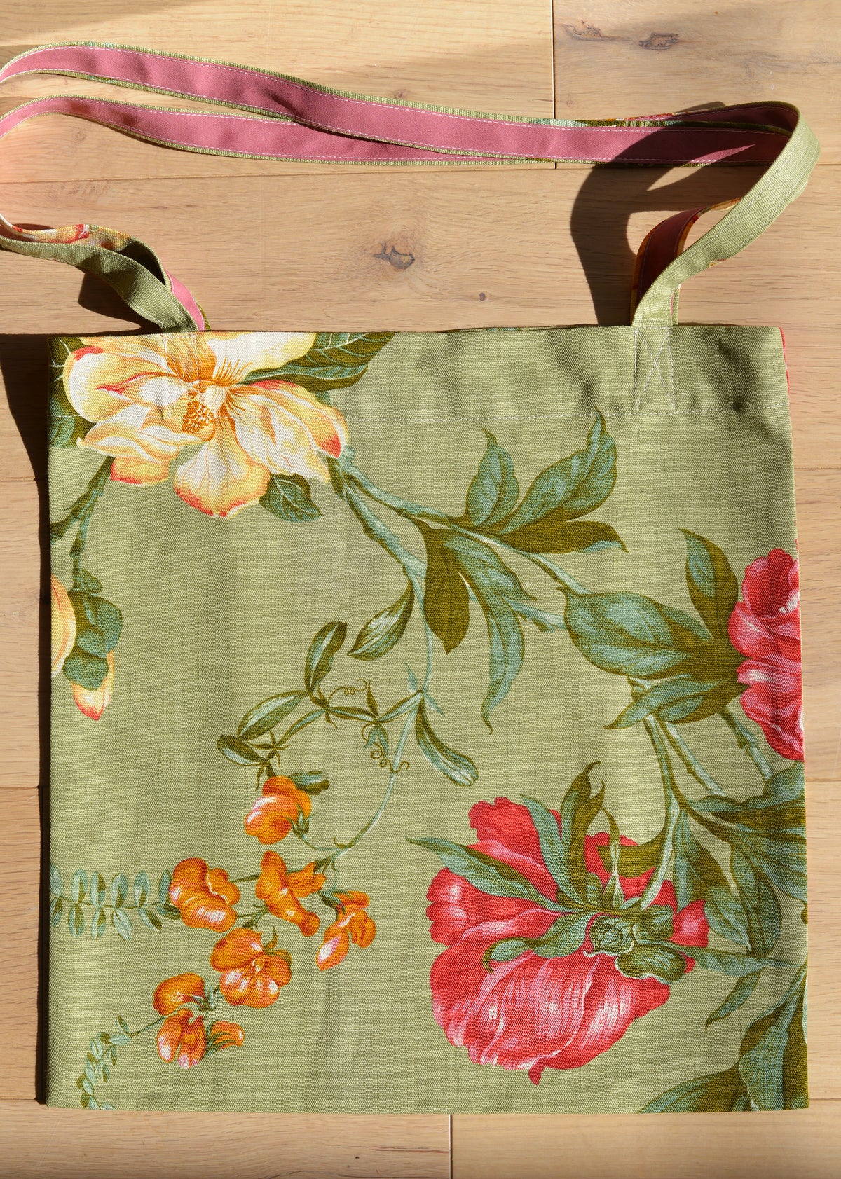 Peony green - Totebag premium