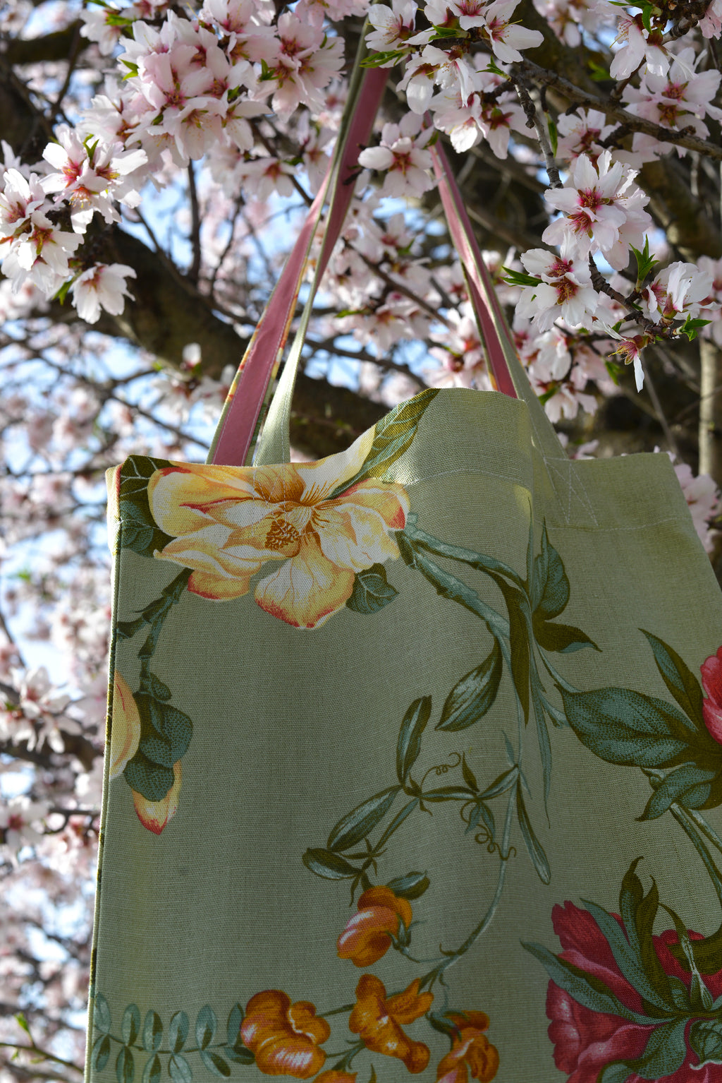Peony green - Totebag premium